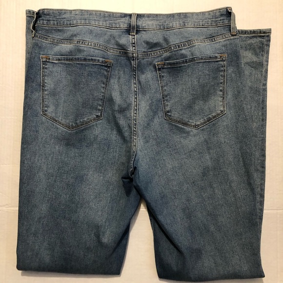 Womens old navy rockstar midrise  patch work jeans jeans size 14 tall - Picture 2 of 8